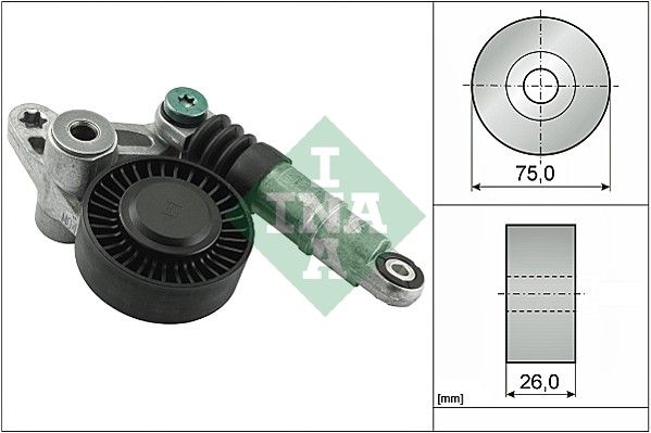 WILMINK GROUP Натяжная планка, поликлиновой ремень WG1253344